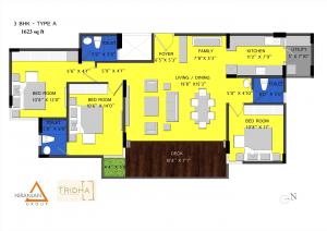 Niranjan Tridha - Floor plan