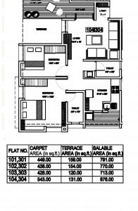 Sai Enclave - Floor plan