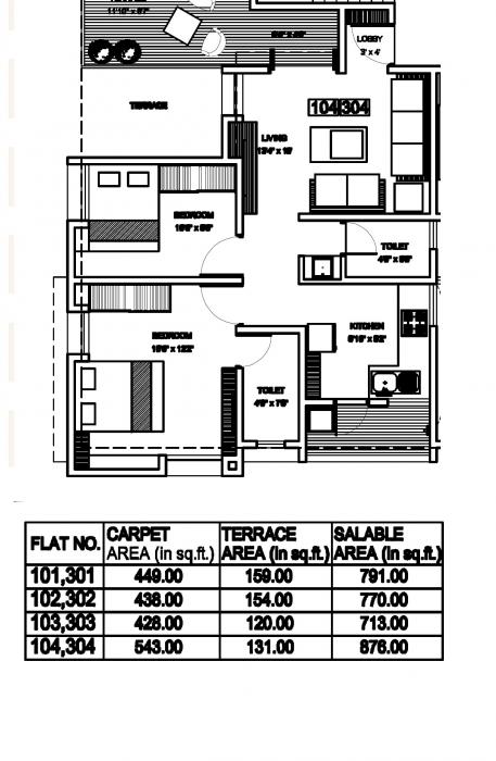 Sai Enclave - Floor Plan