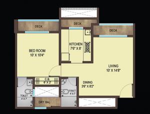 Unique Greens - Floor plan