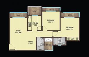 Unique Greens - Floor plan