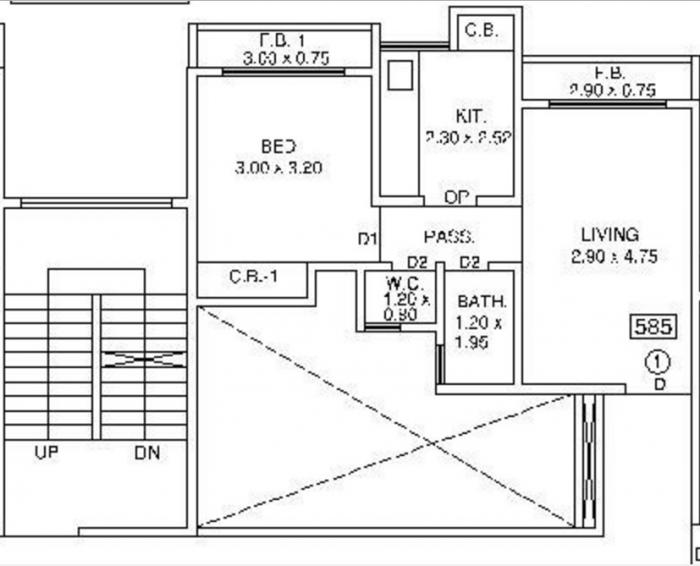 Kavya Residency - Floor Plan