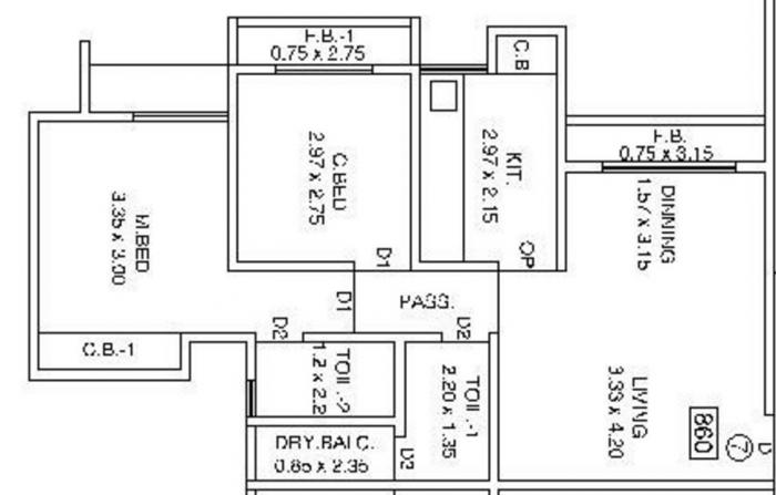 Kavya Residency - Floor Plan