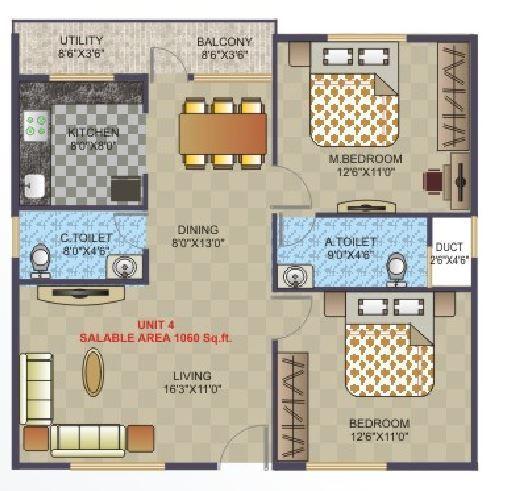 Asritha Elegance - Floor Plan