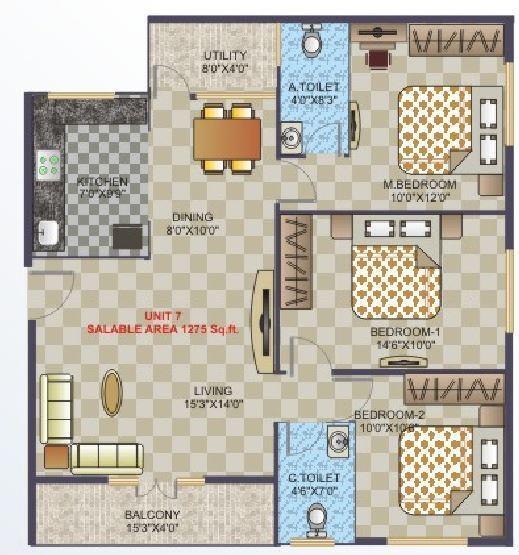 Asritha Elegance - Floor Plan