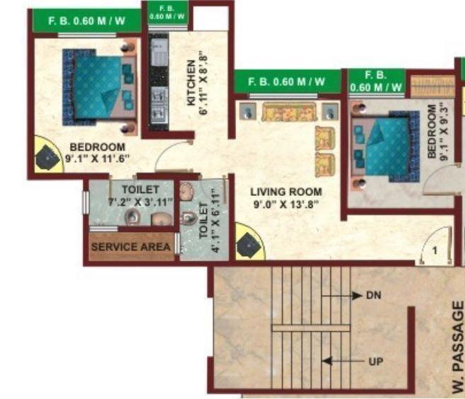 Kavya Park - Floor Plan