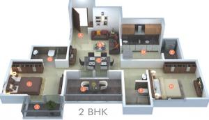 Sukhwani Saffron - Floor plan