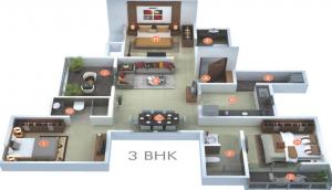 Sukhwani Saffron - Floor plan