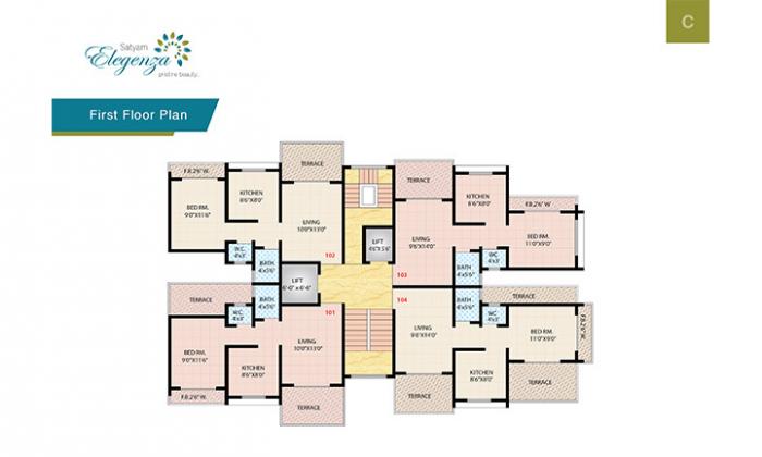 Satyam Elegenza - Site Plan
