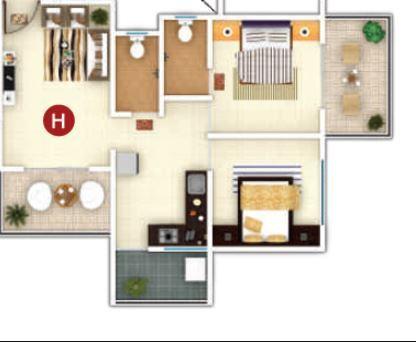 Sky Sparsh Regency - Floor Plan
