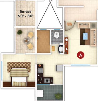 Sky Sparsh Regency - Floor Plan
