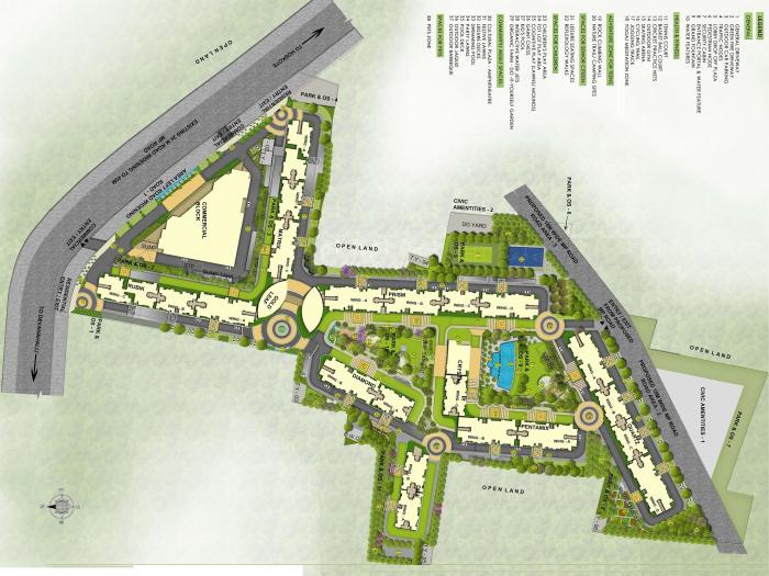 Sattva Park Cubix - Master Plan