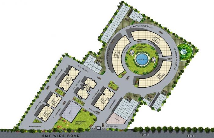 Hi Tech Chitvan Vrindavan - Master Plan