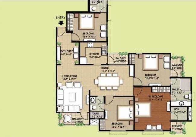 RG Euphoria - Floor Plan