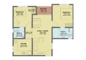 VBHC Greenfields - Floor plan