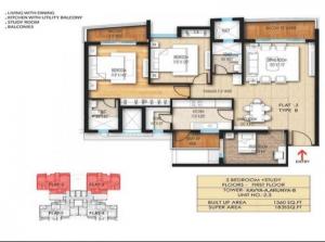 Paarth Arka - Floor plan