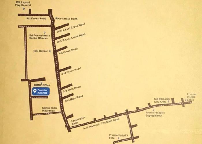 Premier Krishna - Locality