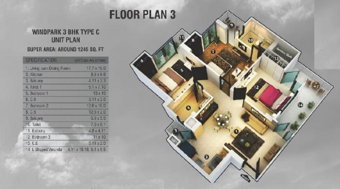 KVD Wind Park - Floor Plan