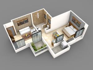 Mayuri Optimum - Floor plan