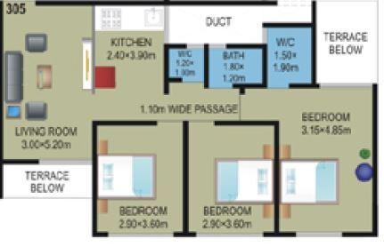 KSP Complex - Floor Plan