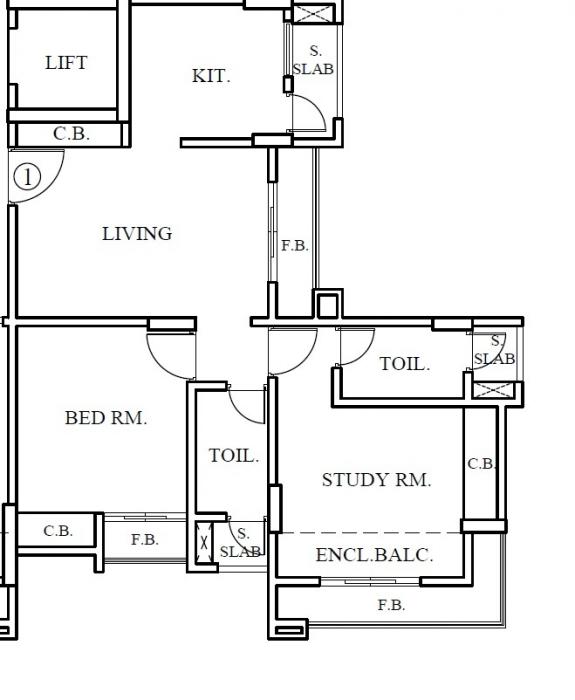 JVM Shubham - Floor Plan