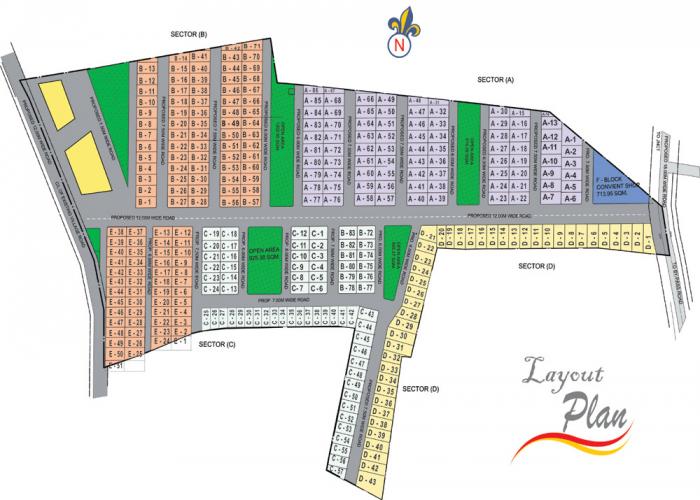 Indus Regency - Master Plan