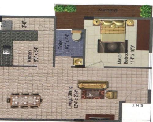 Pruthvi Royal - Floor Plan