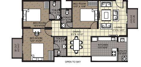 Alps Optima - Floor Plan