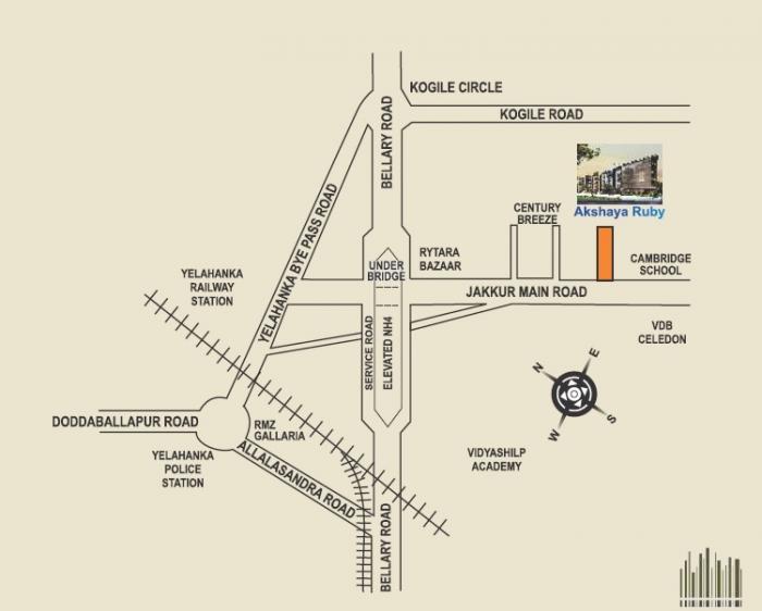 Akshaya Ruby - Locality