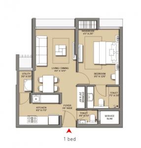 Lodha Codename Goldmine - Floor plan