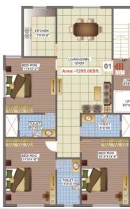 Time & Space Infinity - Floor plan