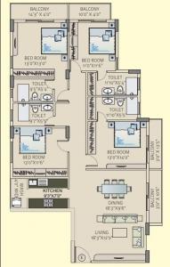 Saltee Splendora - Floor plan