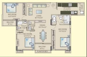 Saltee Splendora - Floor plan
