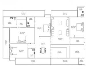Antriksh Aralias - Floor plan
