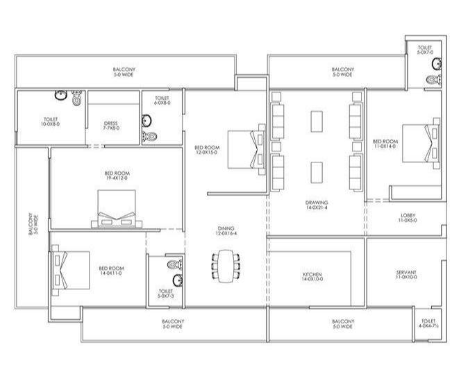Antriksh Aralias - Floor Plan