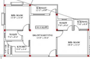 Penguin Tower - Floor plan