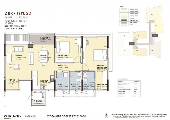 VDB Azure - Floor Plan