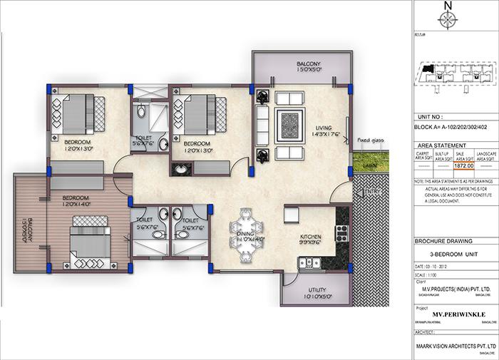 MV Periwinkle - Floor Plan