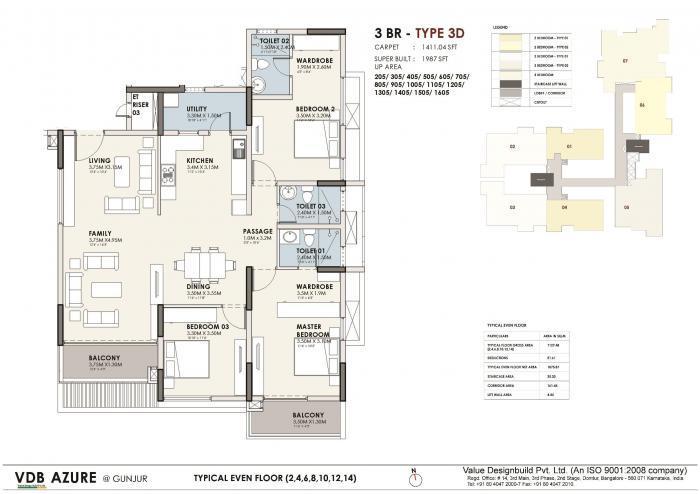 VDB Azure - Floor Plan