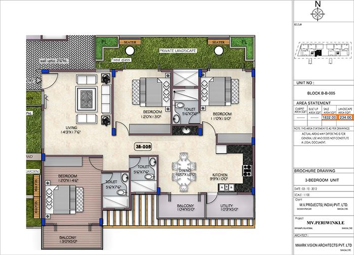 MV Periwinkle - Floor Plan