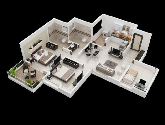 Krishna Aeropolis - Floor Plan