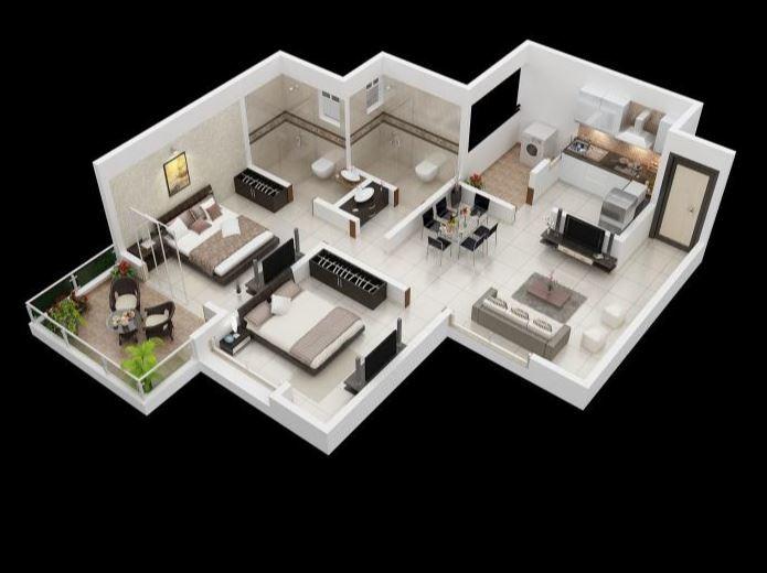 Krishna Aeropolis - Floor Plan