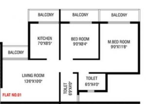 Raj Samruddhi  - Floor plan