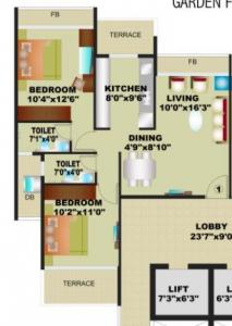 Bhagwati Imperia - Floor plan