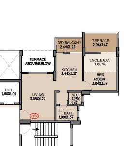 Shree Venkatesh Joynest - Floor plan