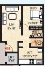 Siddhivinayak Vedant Vatika - Floor plan