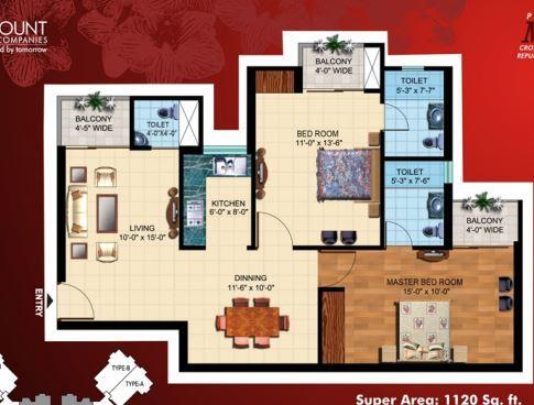 Paramount Symphony - Floor Plan