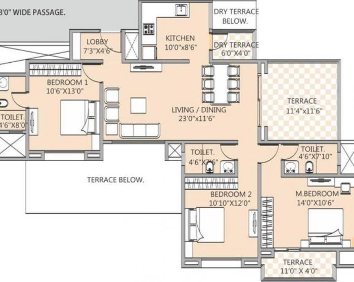 Five Star Royal Glory - Floor Plan