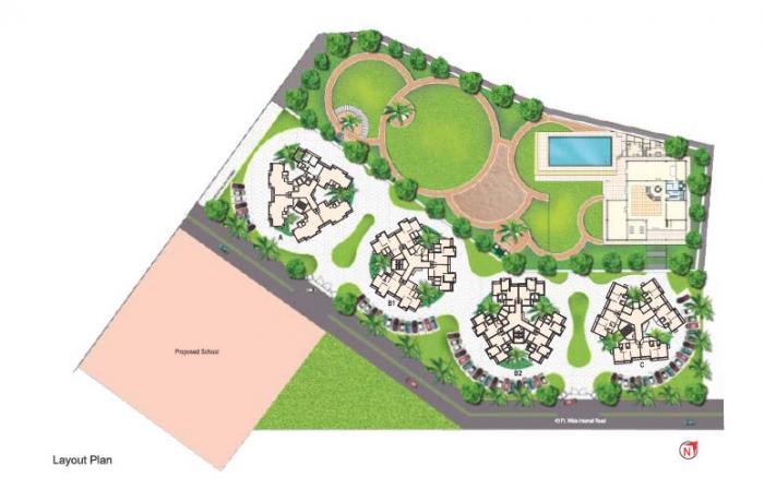 Ashish Parkwoods - Master Plan