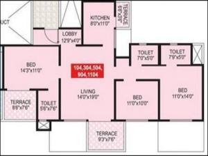 Pristine Prolife I - Floor plan